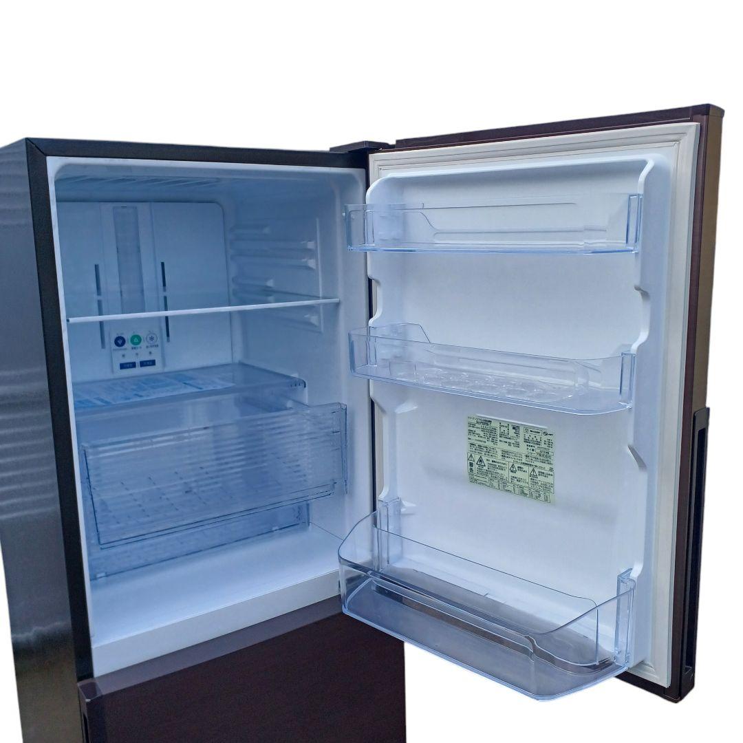 送料込み☆SHARP【冷凍冷蔵庫 2019年製 右開き ブラウン】