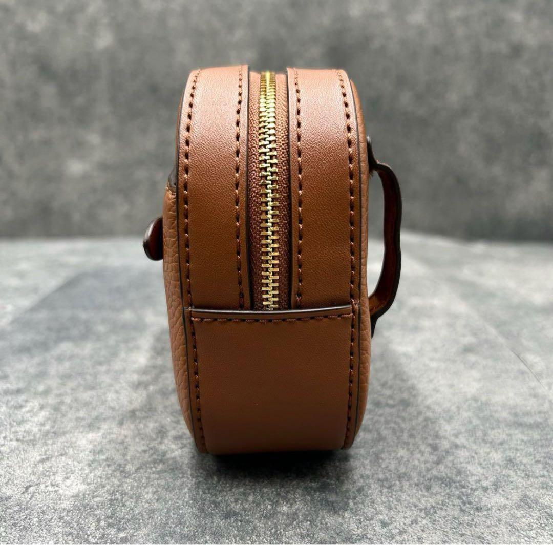 ✨極美品✨マイケルコース　ジェットセット　ショルダーバッグ ボディバッグ　茶