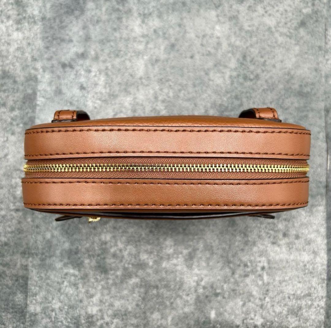 ✨極美品✨マイケルコース　ジェットセット　ショルダーバッグ ボディバッグ　茶