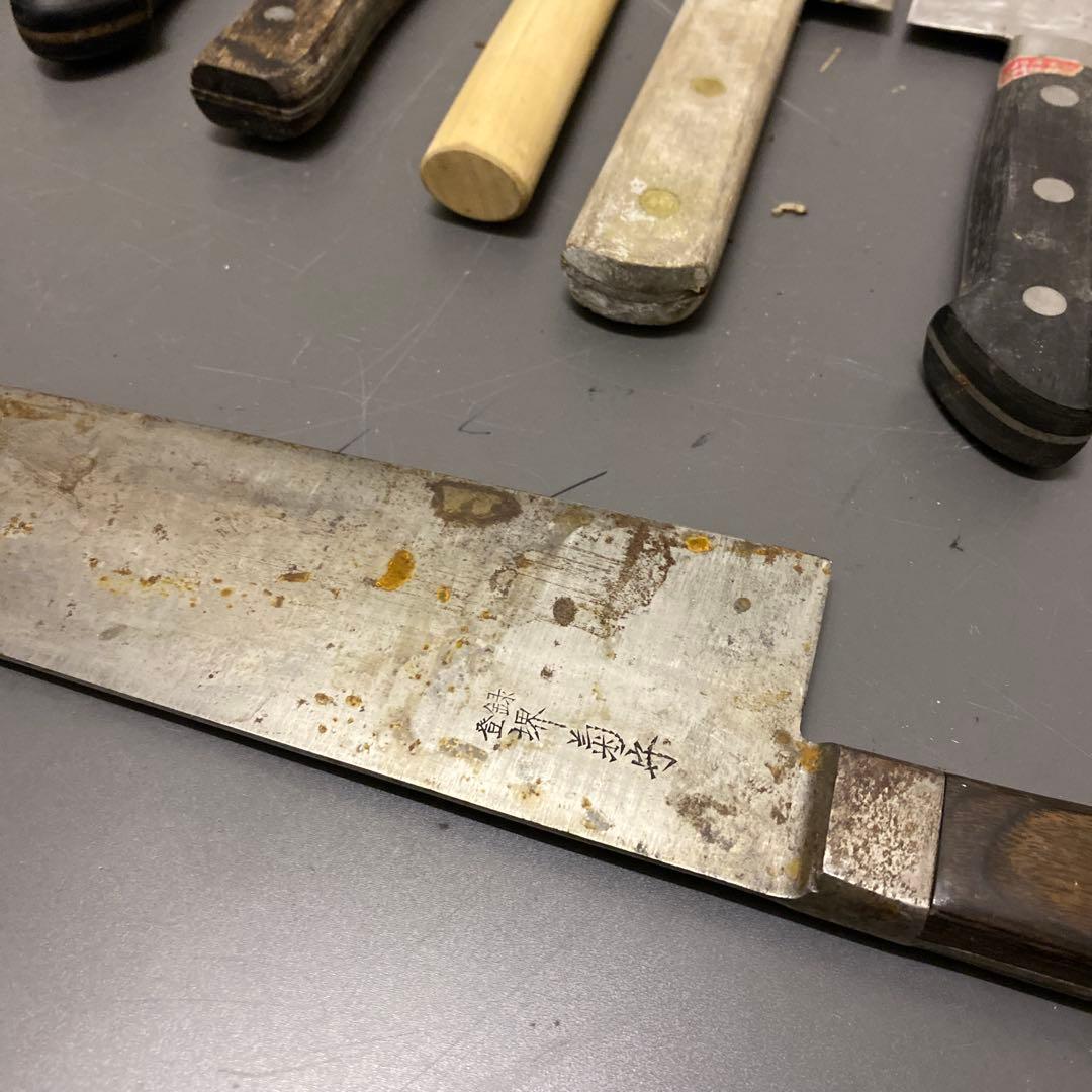 まとめ売り　出刃包丁　刺身包丁