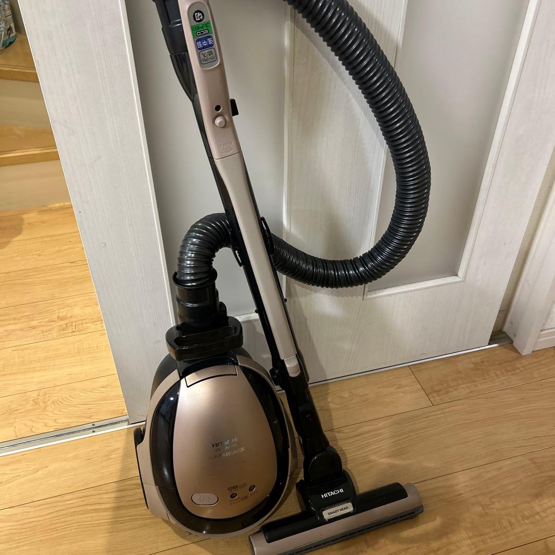 HITACHIキャニスター掃除機 2019年製 パックフィルター17枚付き