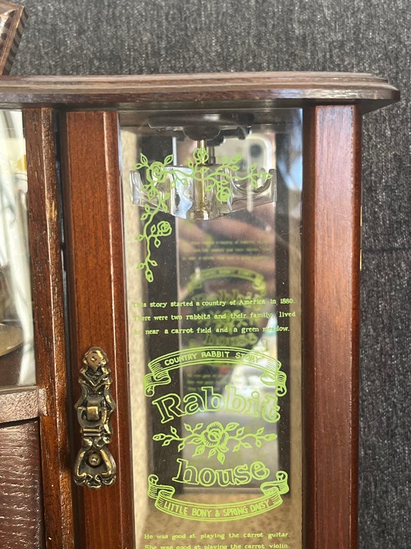 ラビットハウス SANKYO オルゴール ジュエリーボックス アンティーク