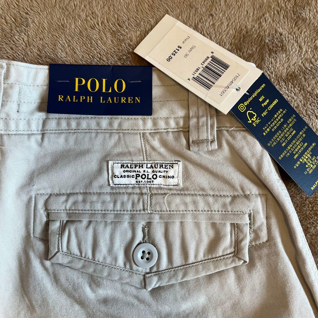 POLO ベージュ カーゴショートパンツ ウエスト 30