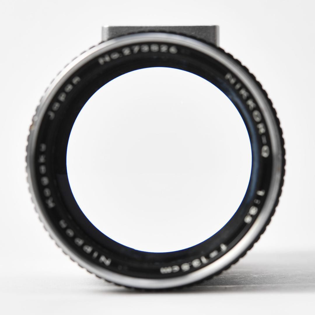 Nikon NIKKOR-Q 13.5cm f3.5 L39マウント 撮影画像有