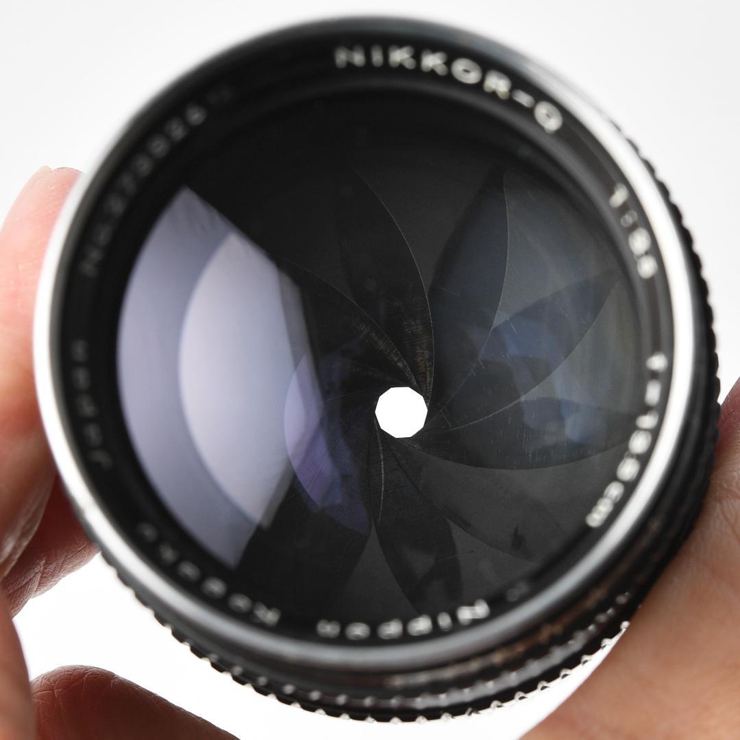 Nikon NIKKOR-Q 13.5cm f3.5 L39マウント 撮影画像有