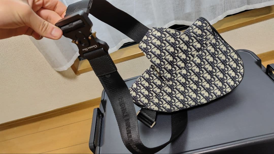 Dior Homme ディオール オム　サドルバッグ　オブリーク ジャカード