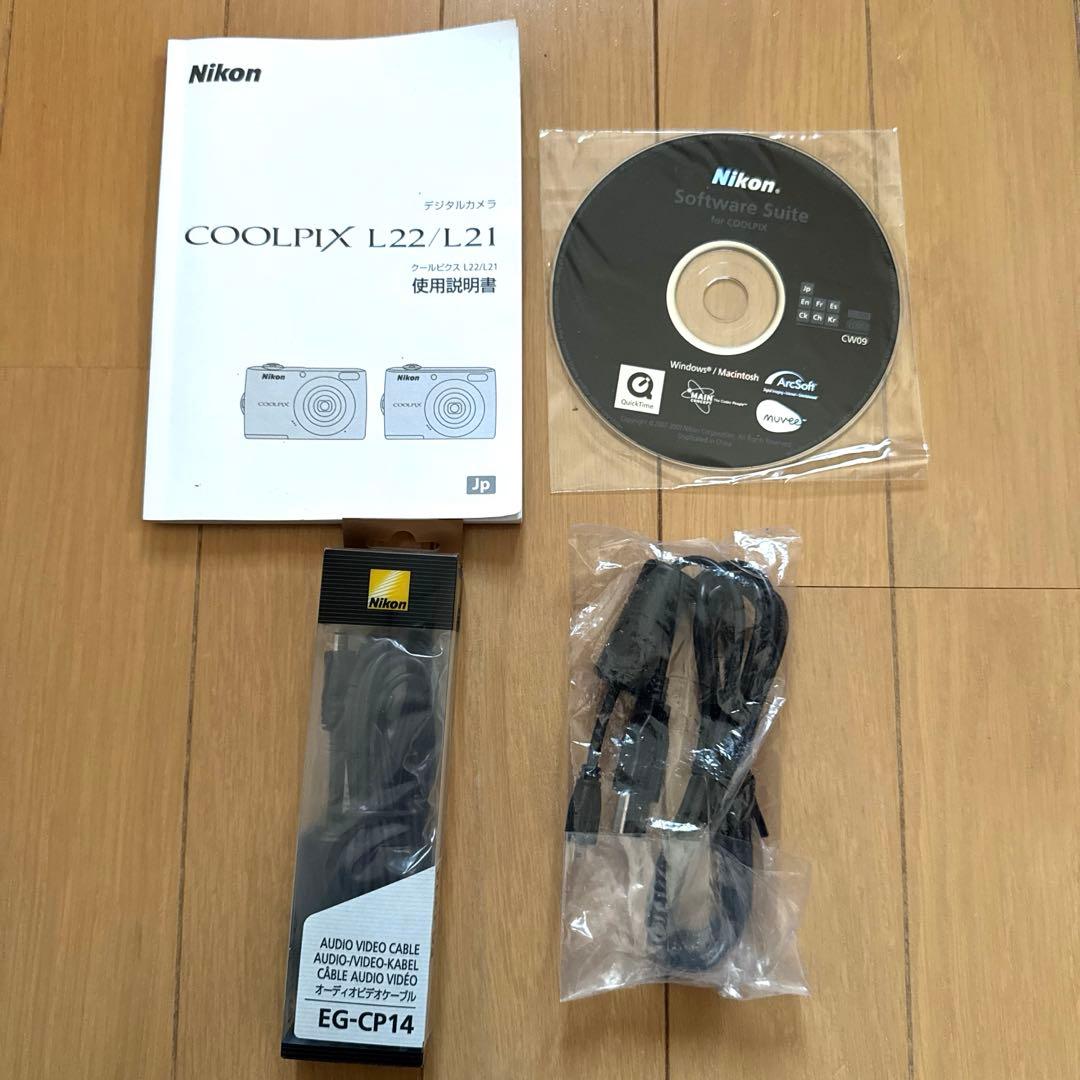 デジタルカメラ Nikon coolpix L22