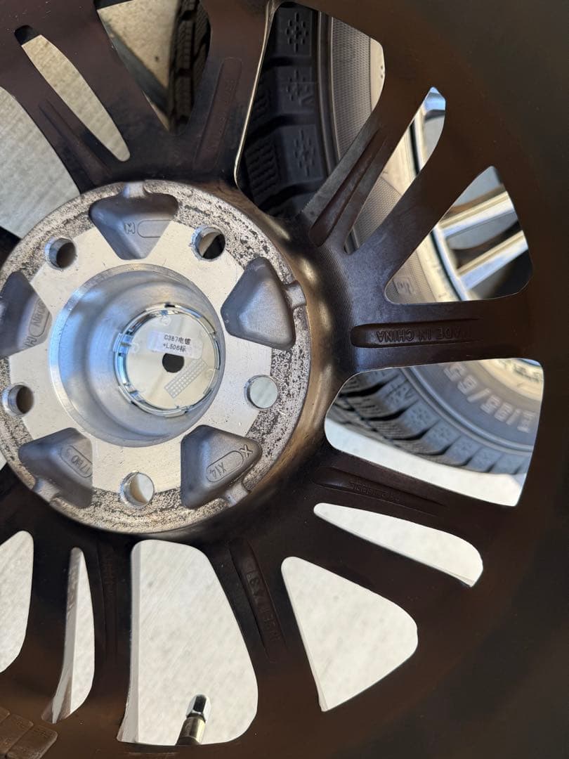 スタッドレス　ガンメタホイールセット195/65-15 グッドイヤー