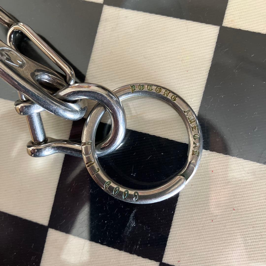 wichardカラビナ&シャックル使用キーホルダー　1950年代復刻キーリング