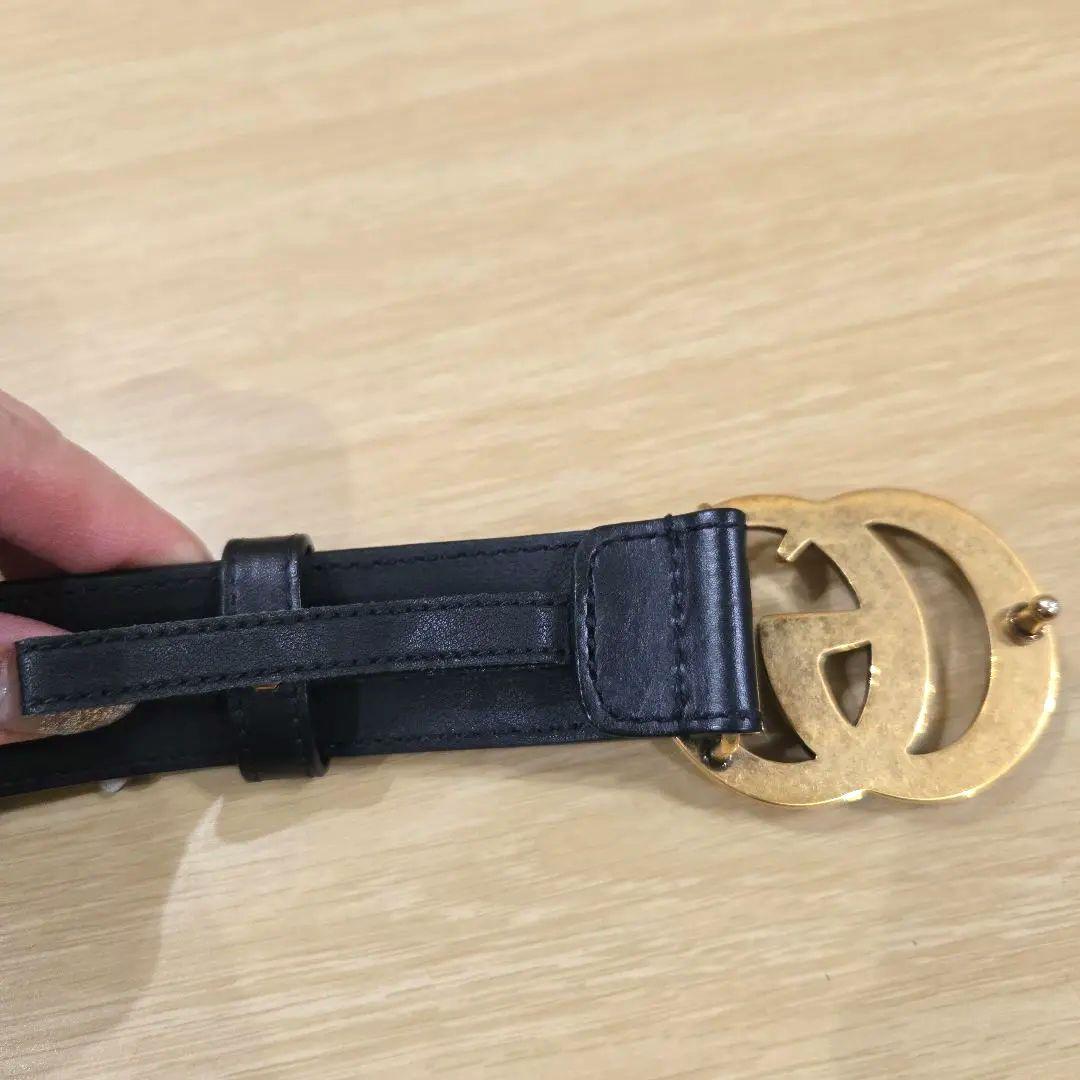 週末までセール！正規品 GUCCI GGマーモントバックルベルト☆