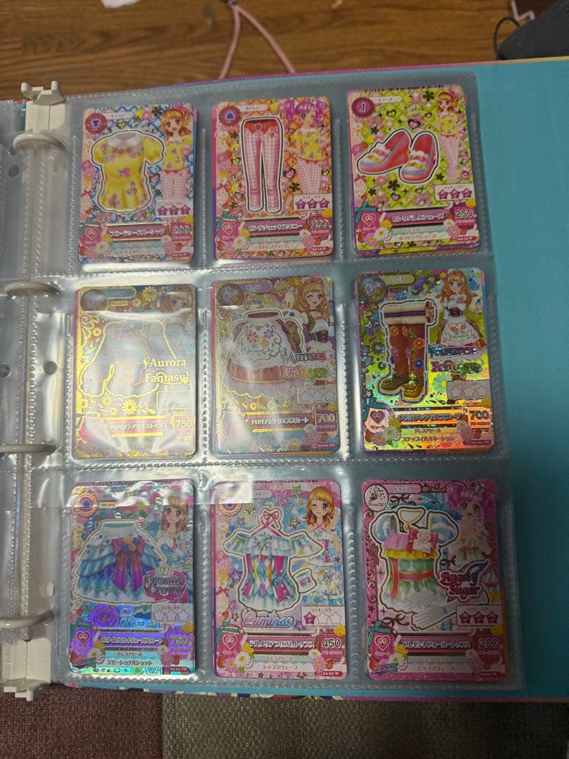 d*9様 アイカツカードまとめ売り バインダー付き