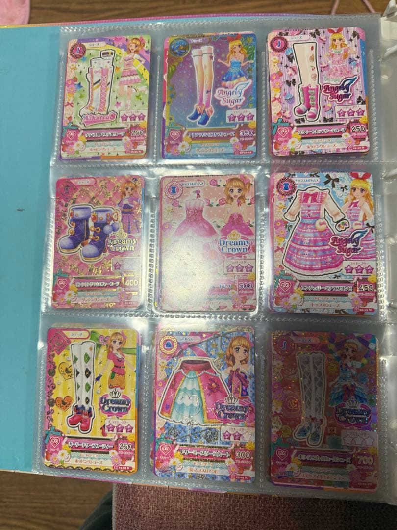 d*9様 アイカツカードまとめ売り バインダー付き