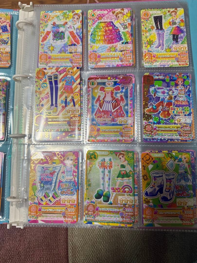 d*9様 アイカツカードまとめ売り バインダー付き