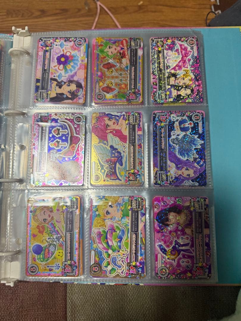 d*9様 アイカツカードまとめ売り バインダー付き