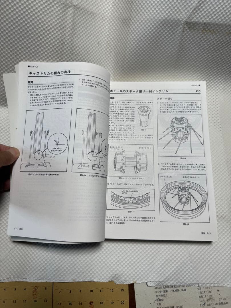 2001 HARLEY-DAVIDSON FLTサービスマニュアル 日本語版