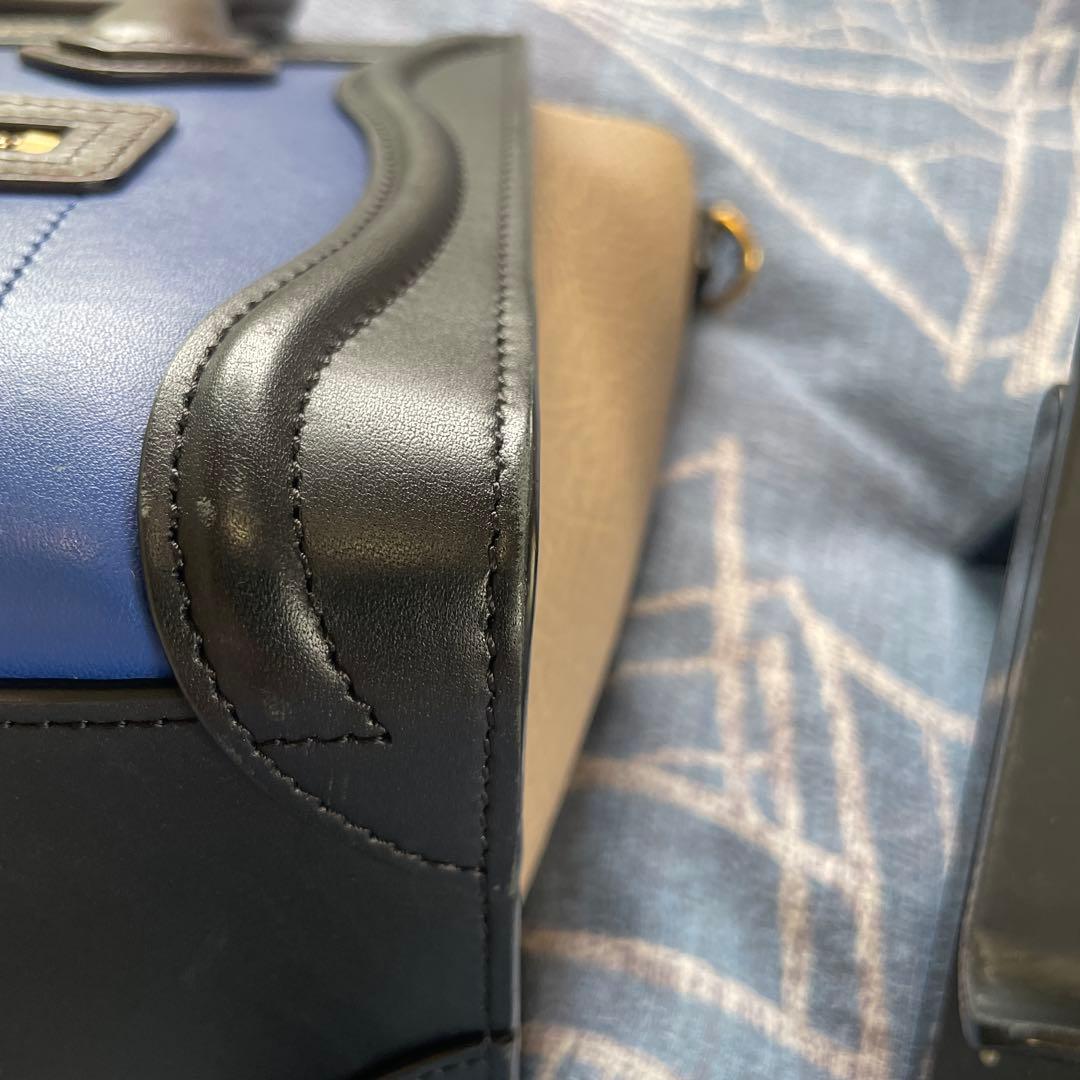 11/23値下げ　CELINE ラゲージ　ナノショッパー ハンドバッグ　セリーヌ