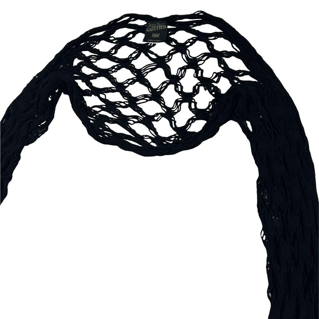 90s archive メッシュアームカバー ストール GAULTIER Y2K