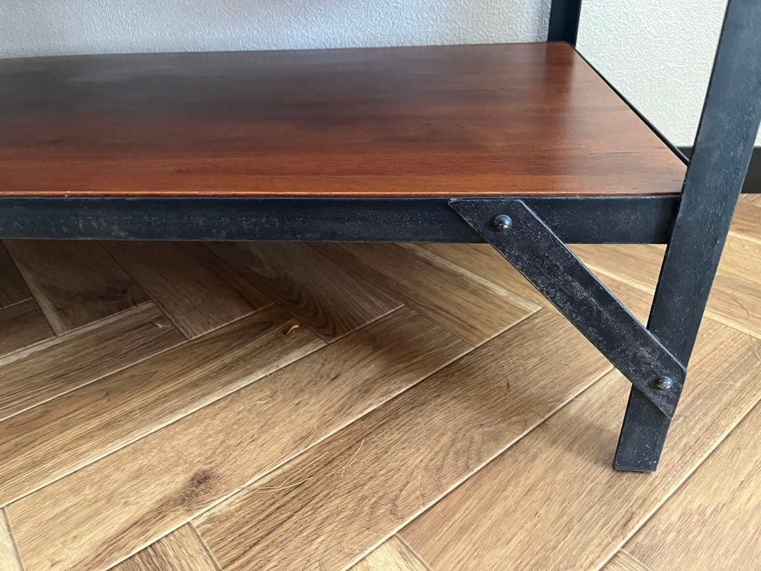 ぽんこ【unico】Lumber-mini TVボード W1000