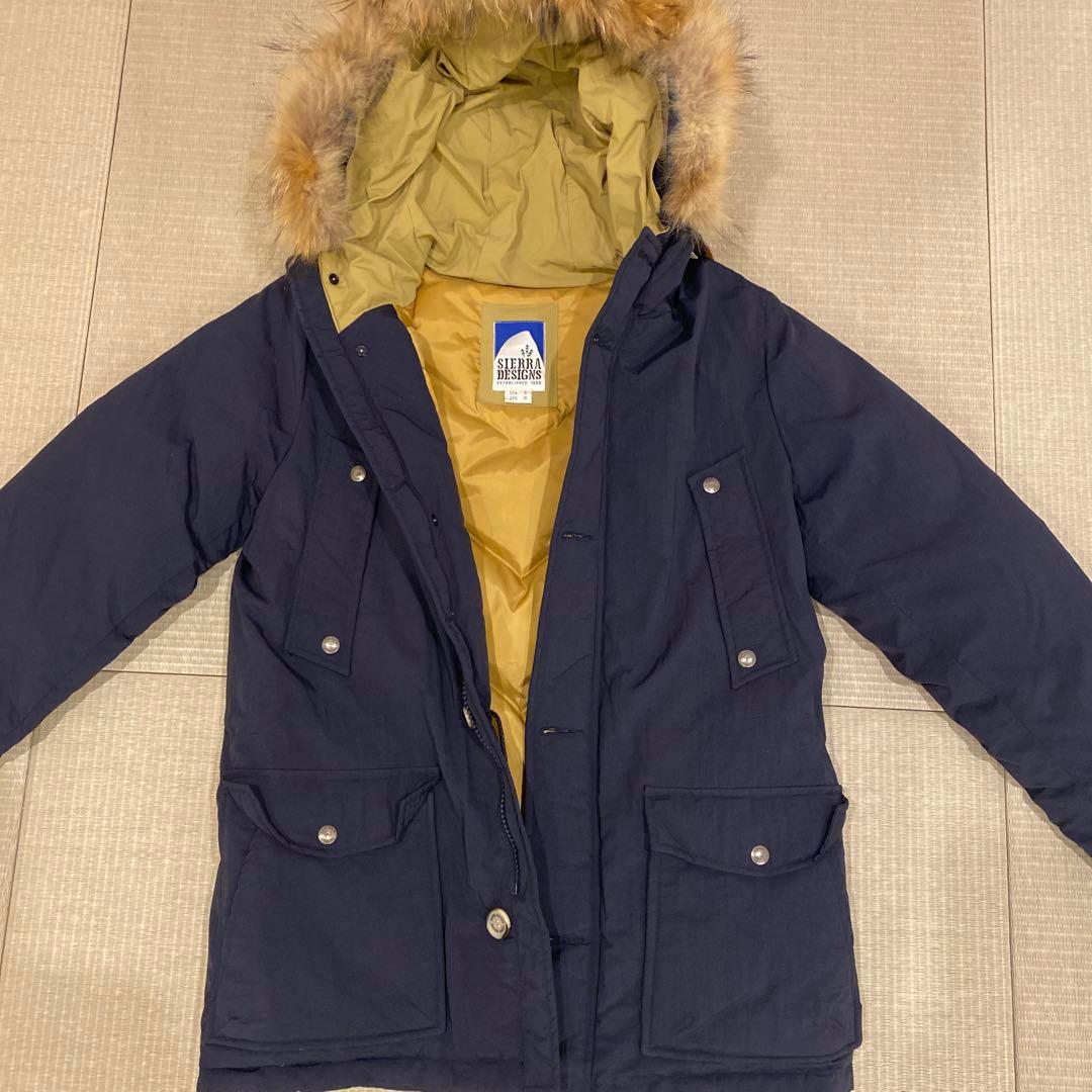 シェラデザインダウンジャケット