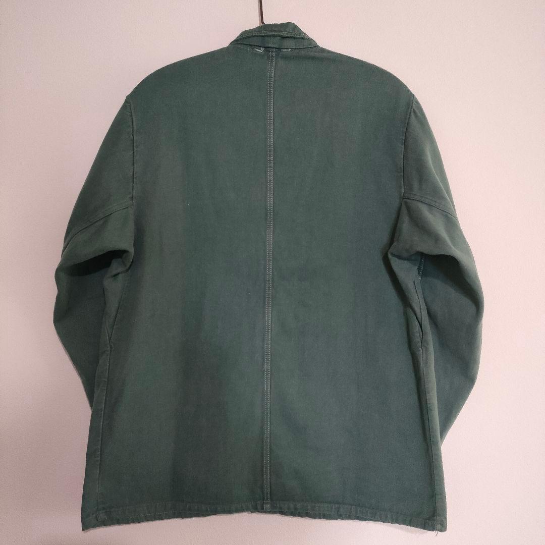 ジャケット・アウター 70s Switzerland green denim work jacket