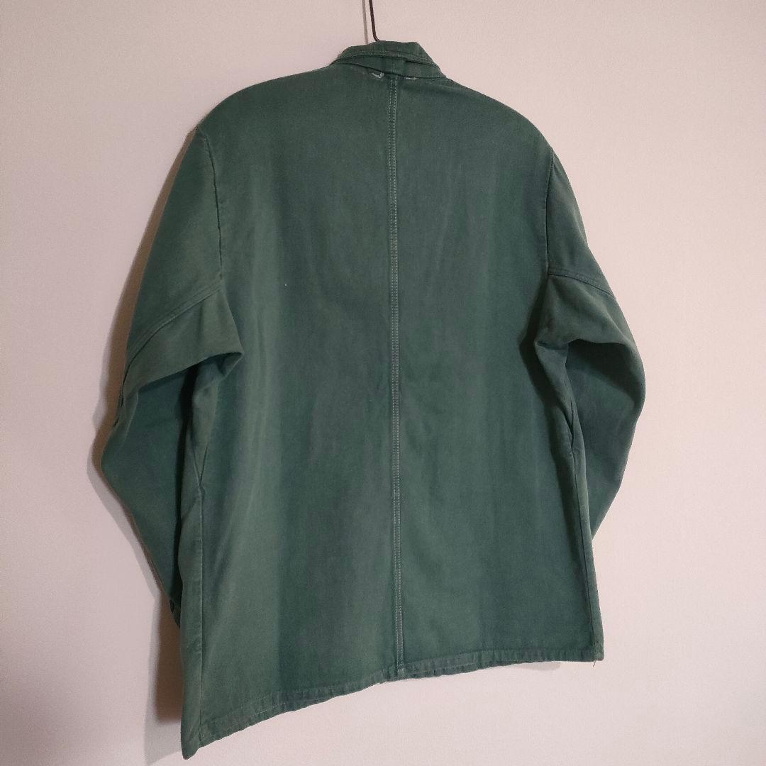 ジャケット・アウター 70s Switzerland green denim work jacket