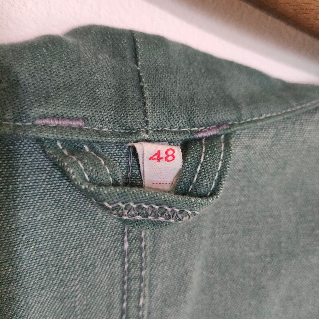 ジャケット・アウター 70s Switzerland green denim work jacket