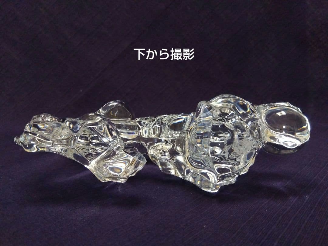 バカラ（BACCARAT）干支　ドラゴン　クリア