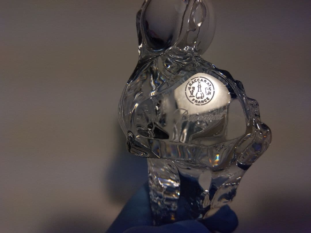 バカラ（BACCARAT）干支　ドラゴン　クリア