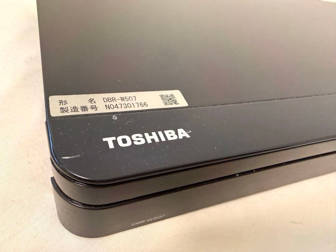 東芝REGZA HDD&ブルーレイディスクレコーダー BDR-W507