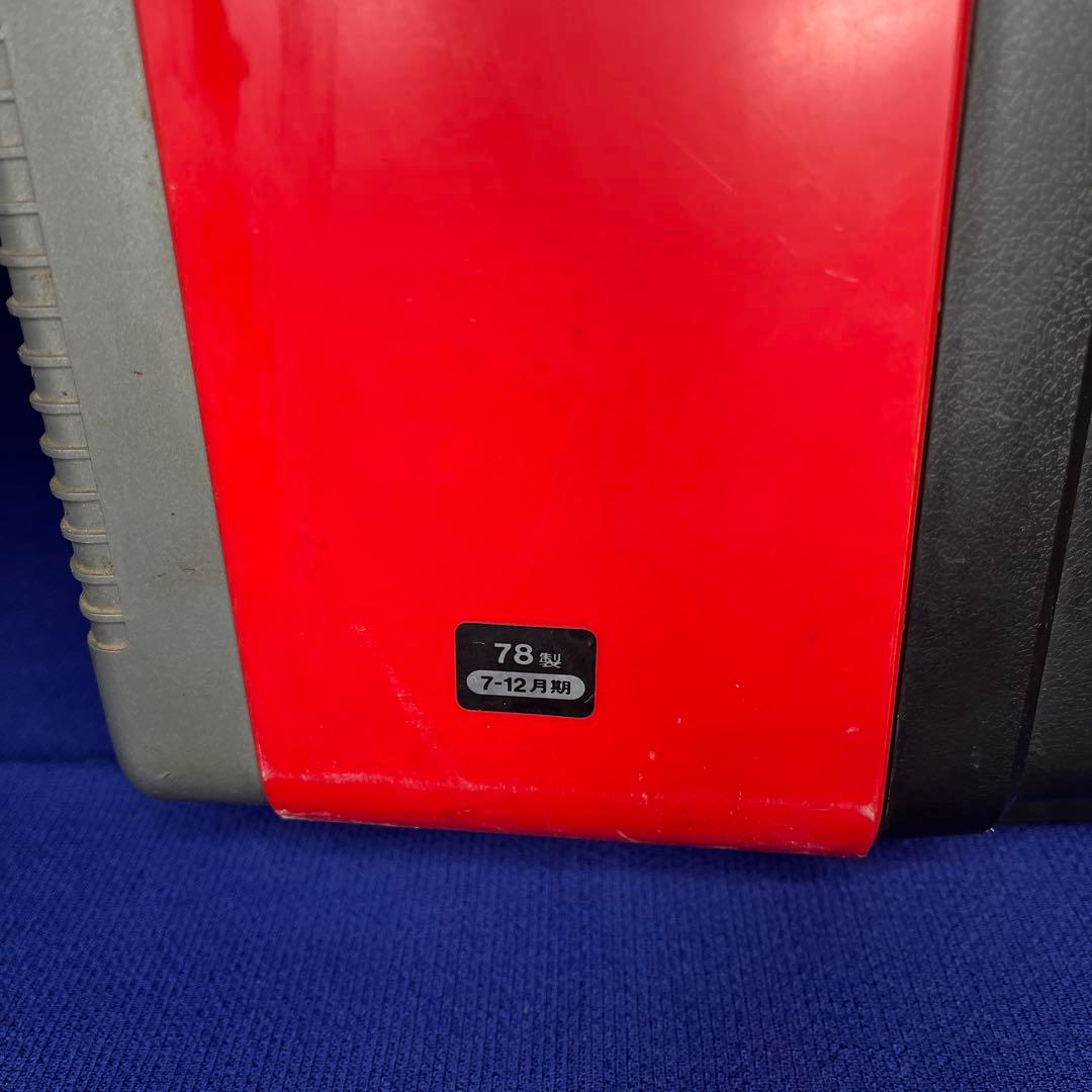 画面映ります。　SHARP レトロテレビ