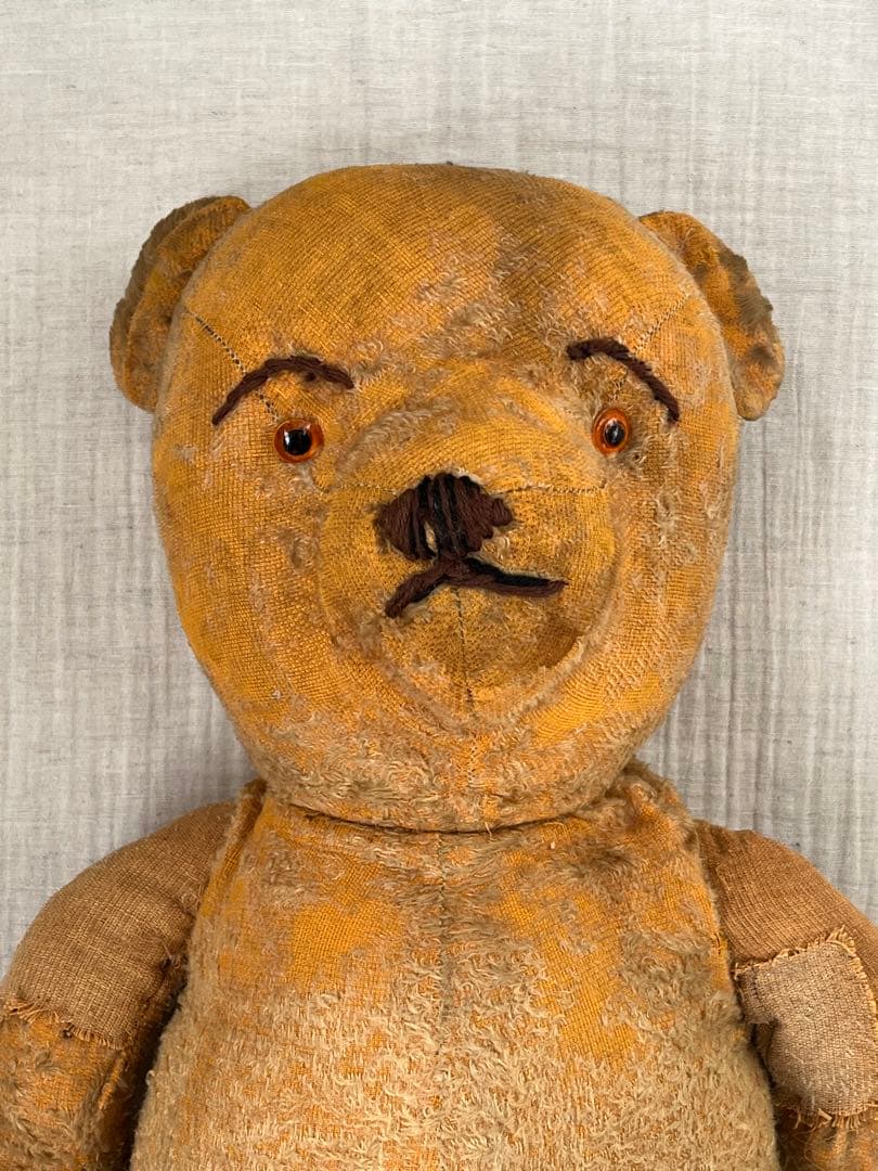 アンティークヴィンテージ英国製テディベア ぬいぐるみセットくまベアドール