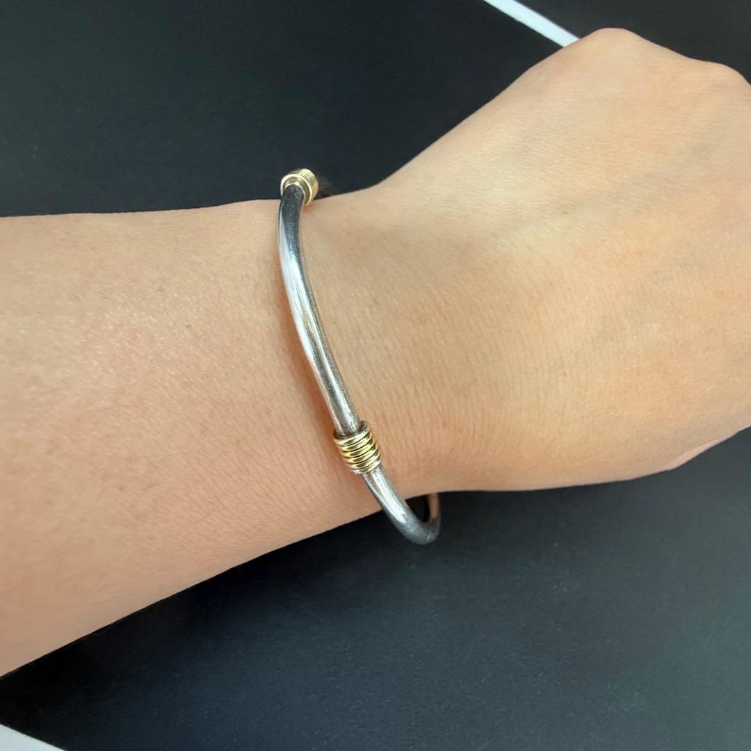 Tiffany&Co ティファニー ダブル ヴィズ 2 コイル バングル