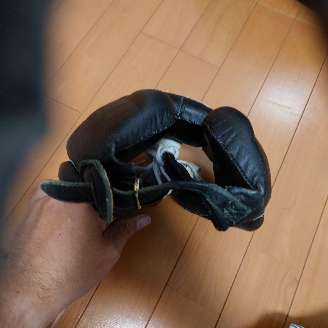 最終価格 Winning ボクシング ヘッドギア 黒 タグ無 し