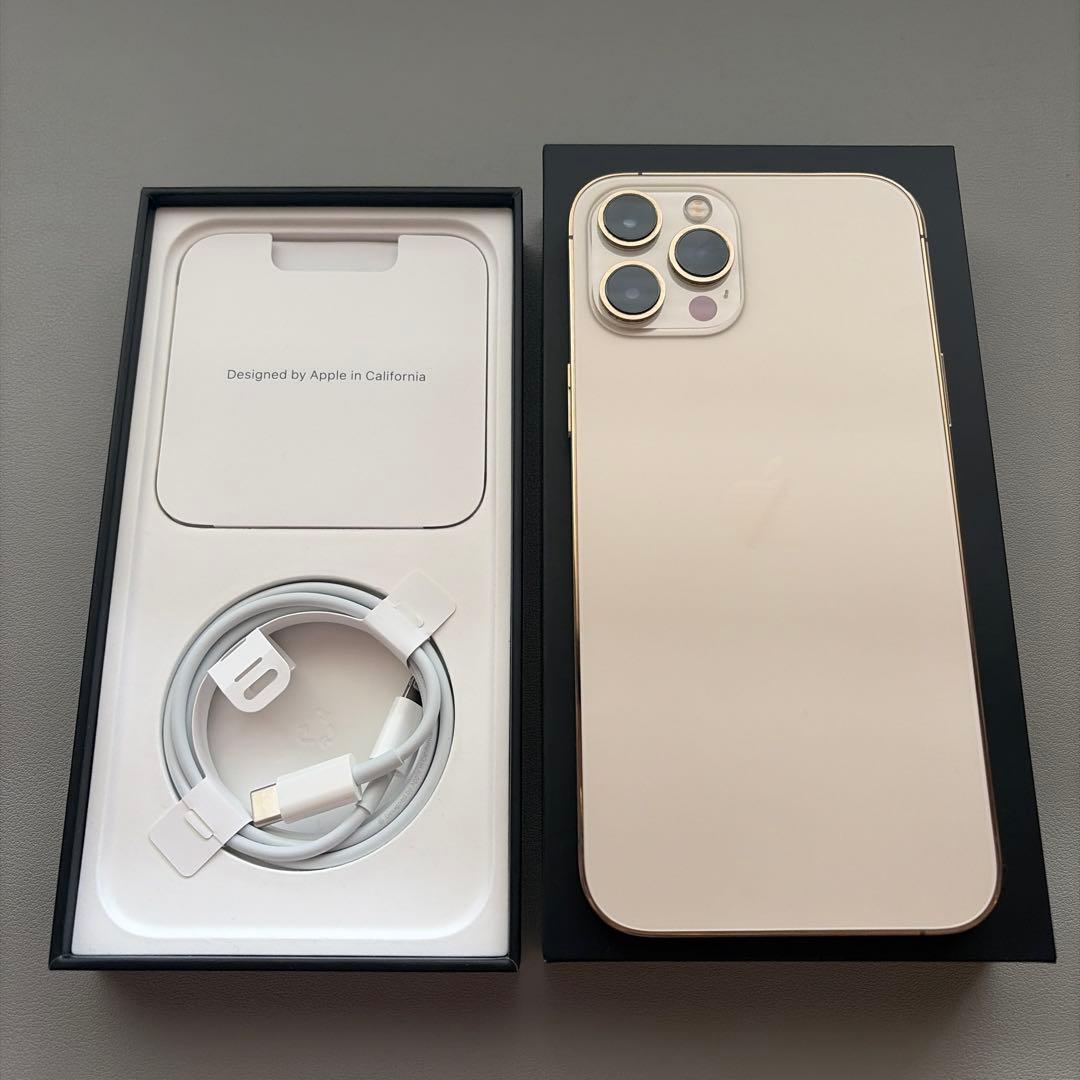 iPhone12promax 128GB ゴールド