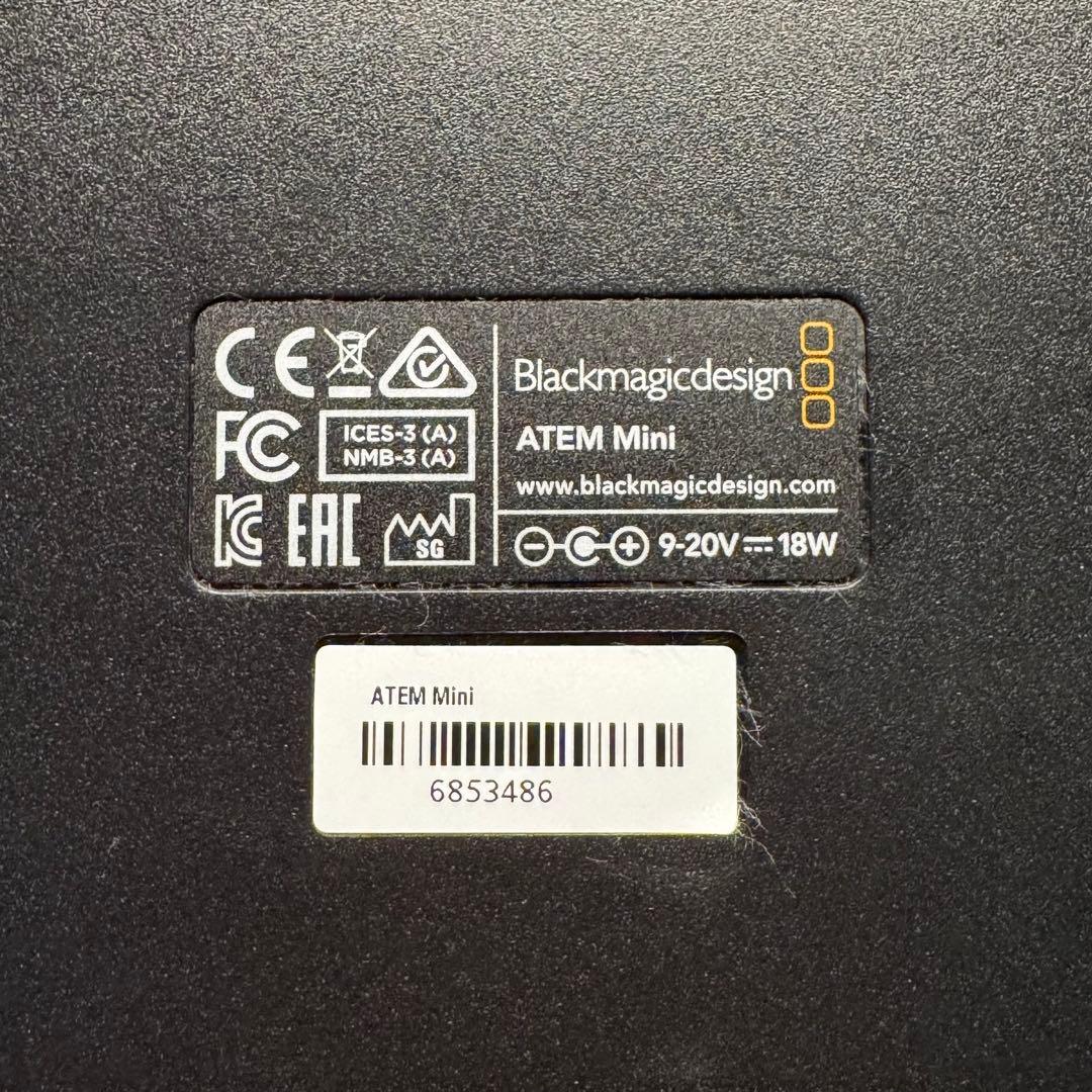Blackmagic Design ATEM Mini 【国内正規品/2020】