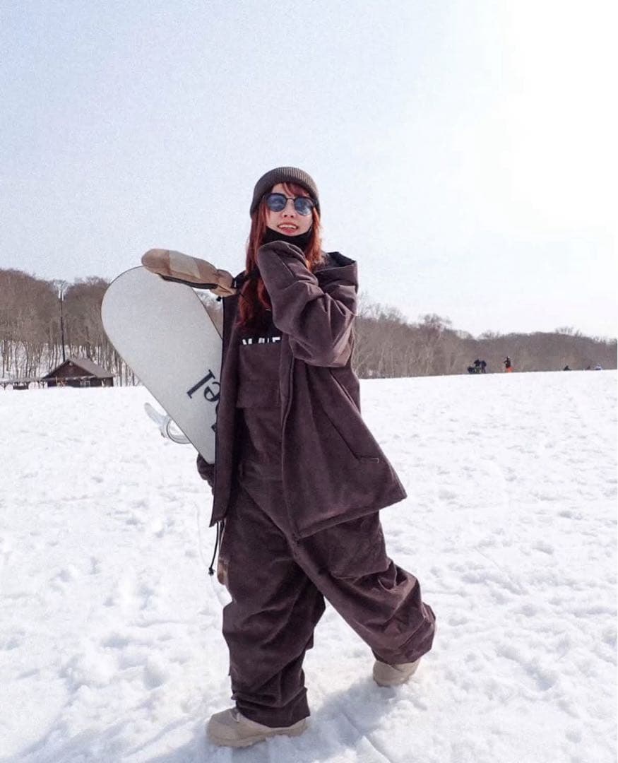 mahf コーデュロイ ビブパンツ