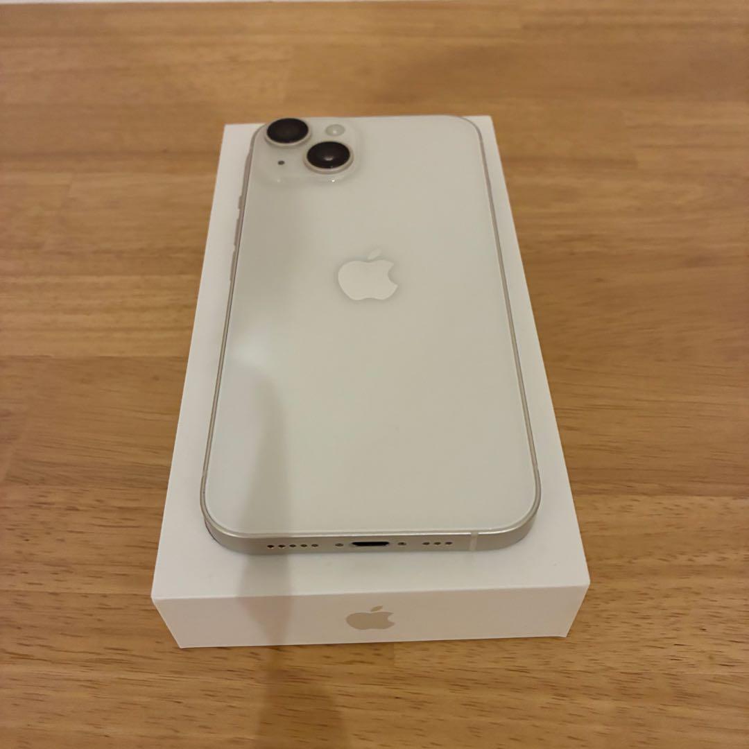 iPhone 14 SIMフリー 128GB スターライト