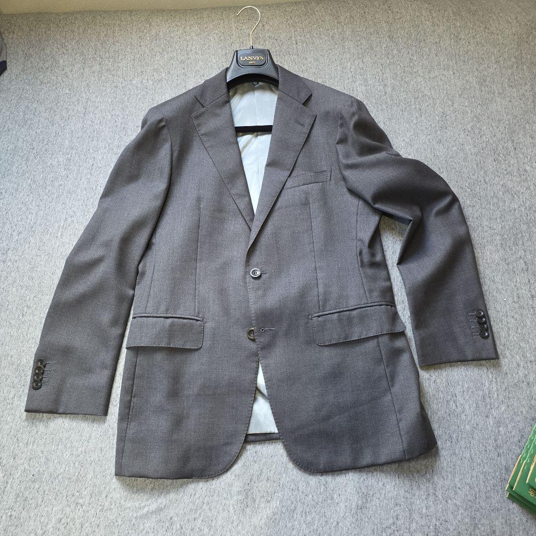 【gibsonさん専用】Lanvin Colle生地スーツ　グレー&ネイビー