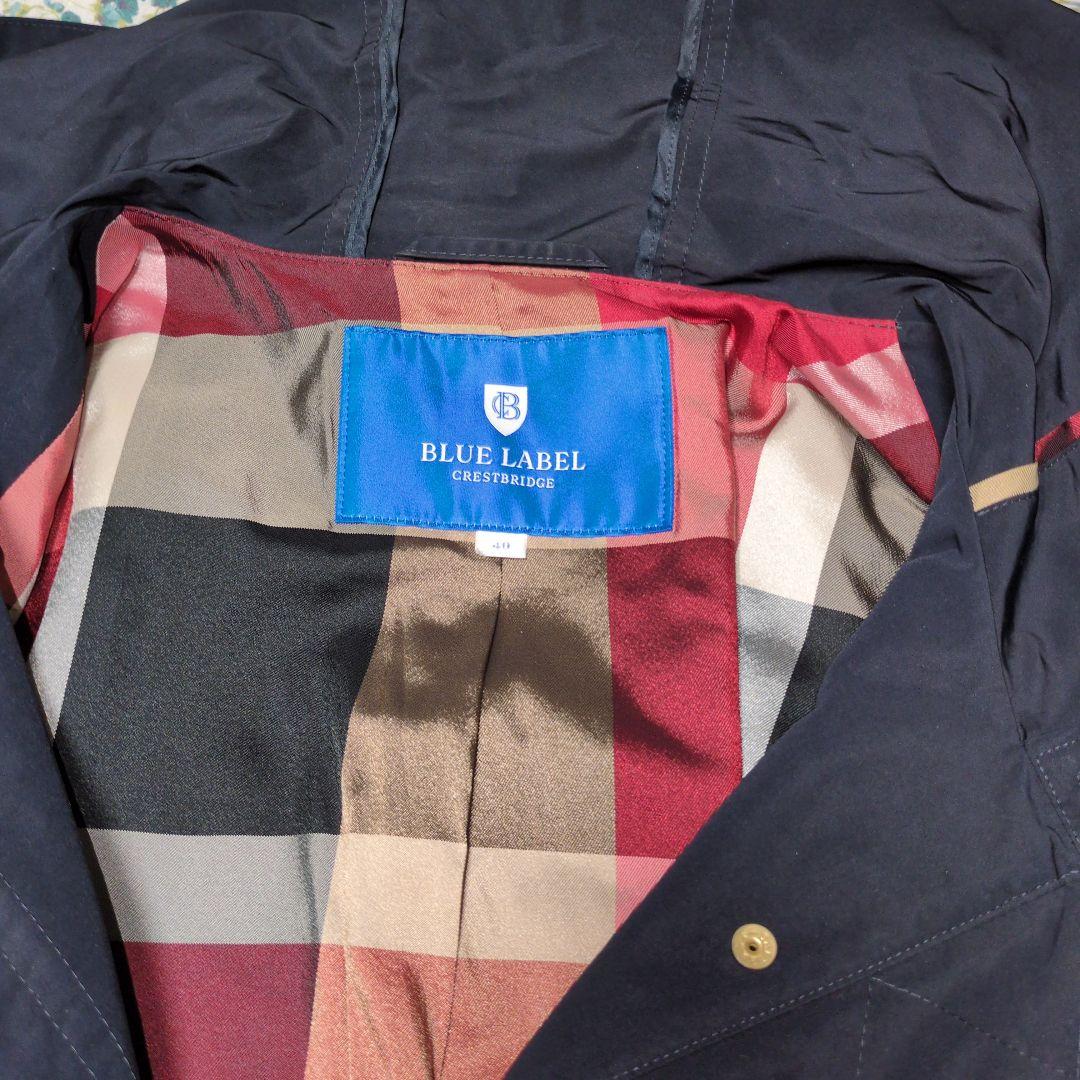 ブルーレーベルクレストブリッジ フーデッドコート