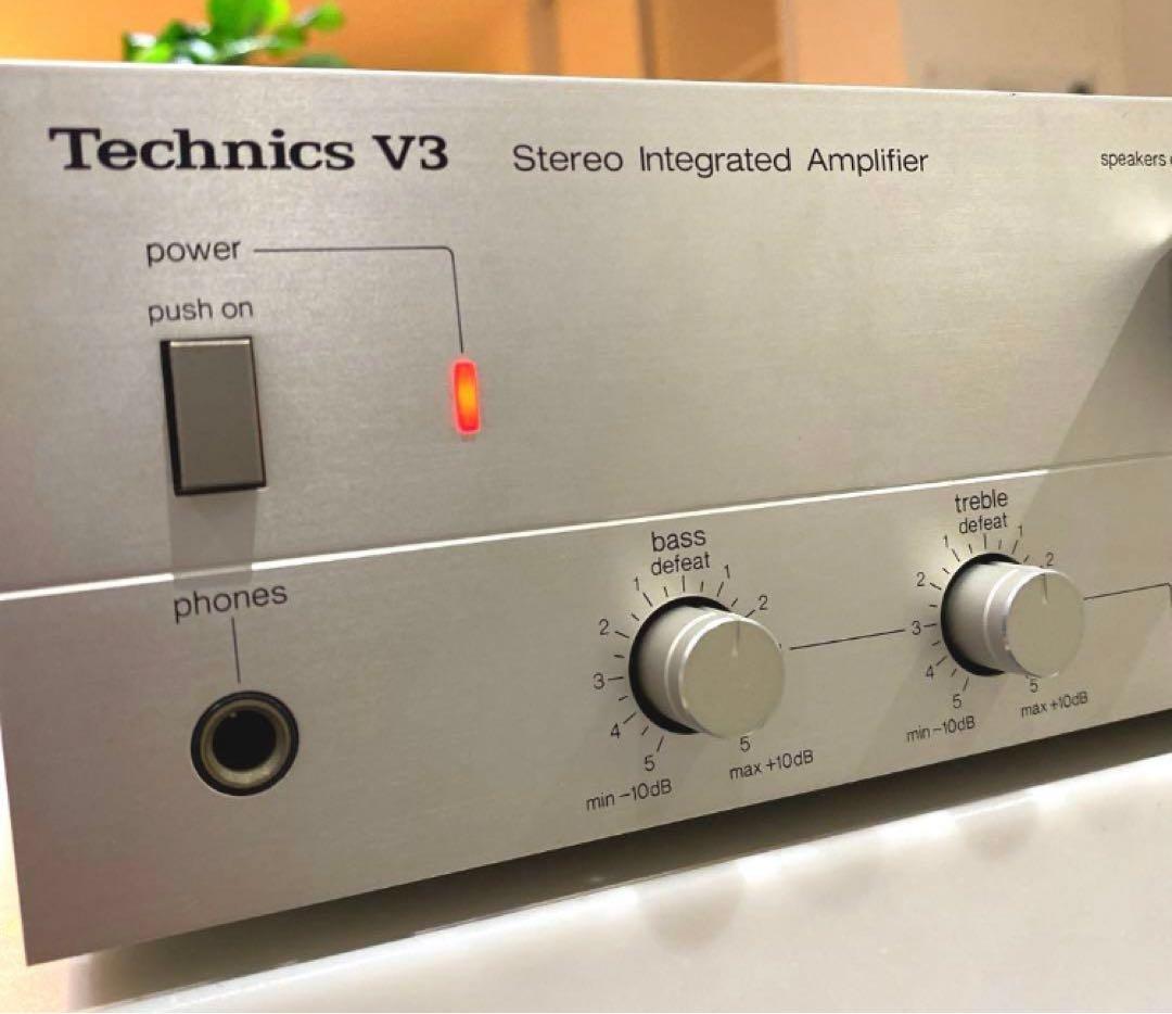 Technics プリメインアンプ SU-V3 テクニクス 動作品