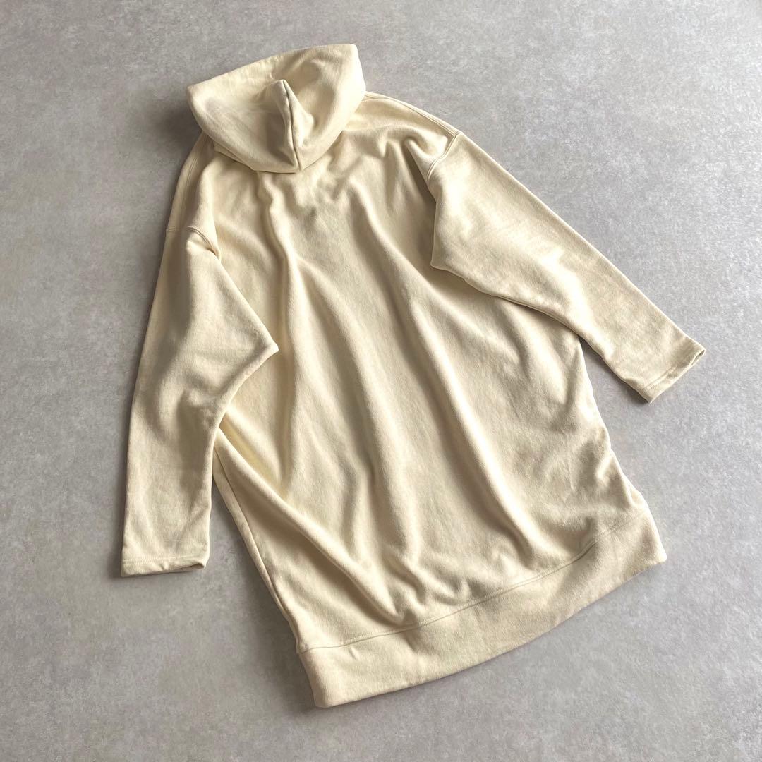 Americana オーバーサイズ コクーン ロング パーカー フーディ 日本製