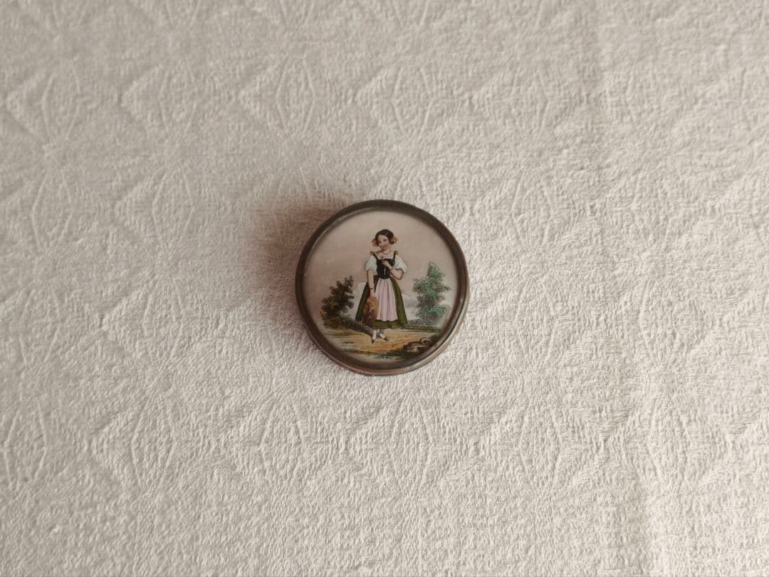 【プップさま】antique box ୨୧ 19世紀の古い古い ボンボニエール