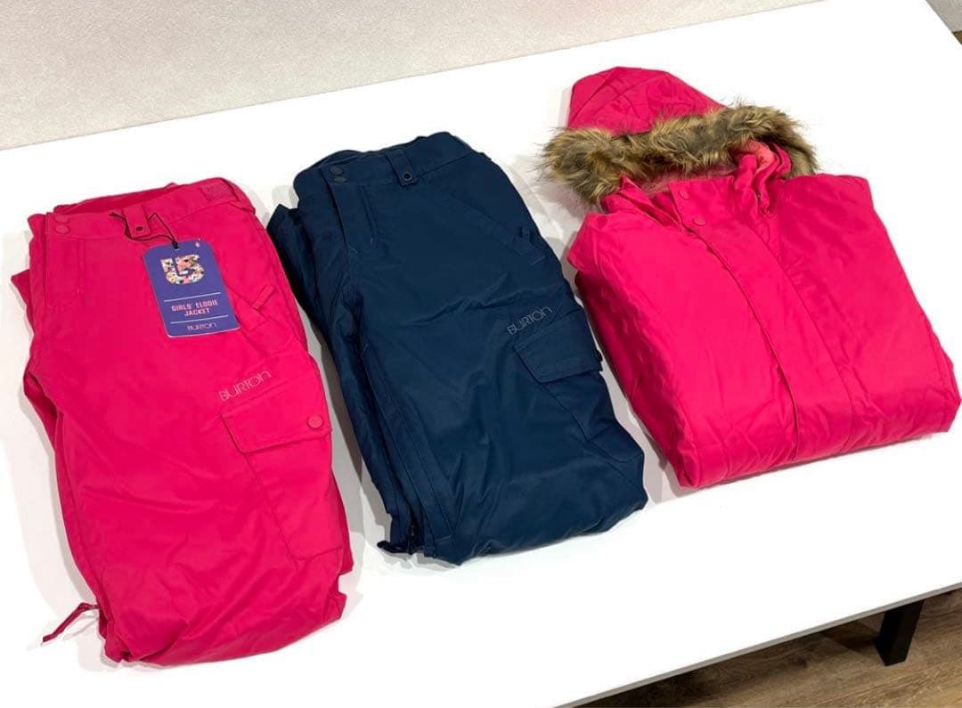 h871美品　BURTON バートン　スノーボードウェア　上下3点セット