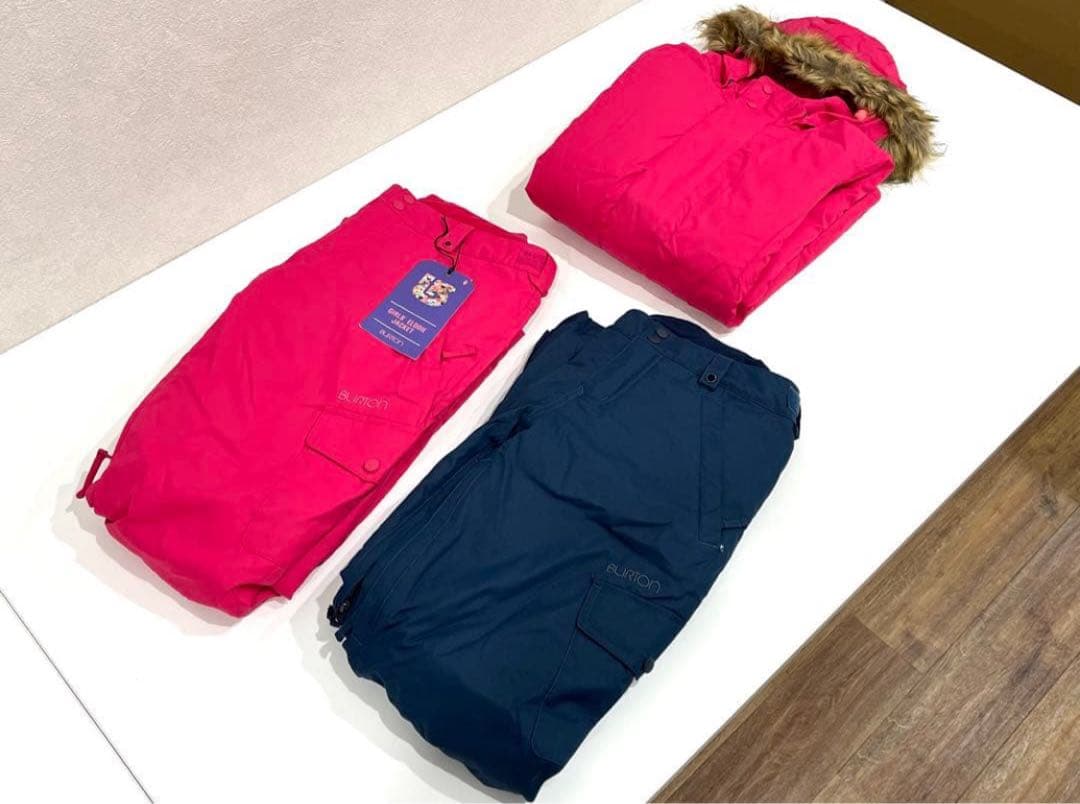 h871美品　BURTON バートン　スノーボードウェア　上下3点セット
