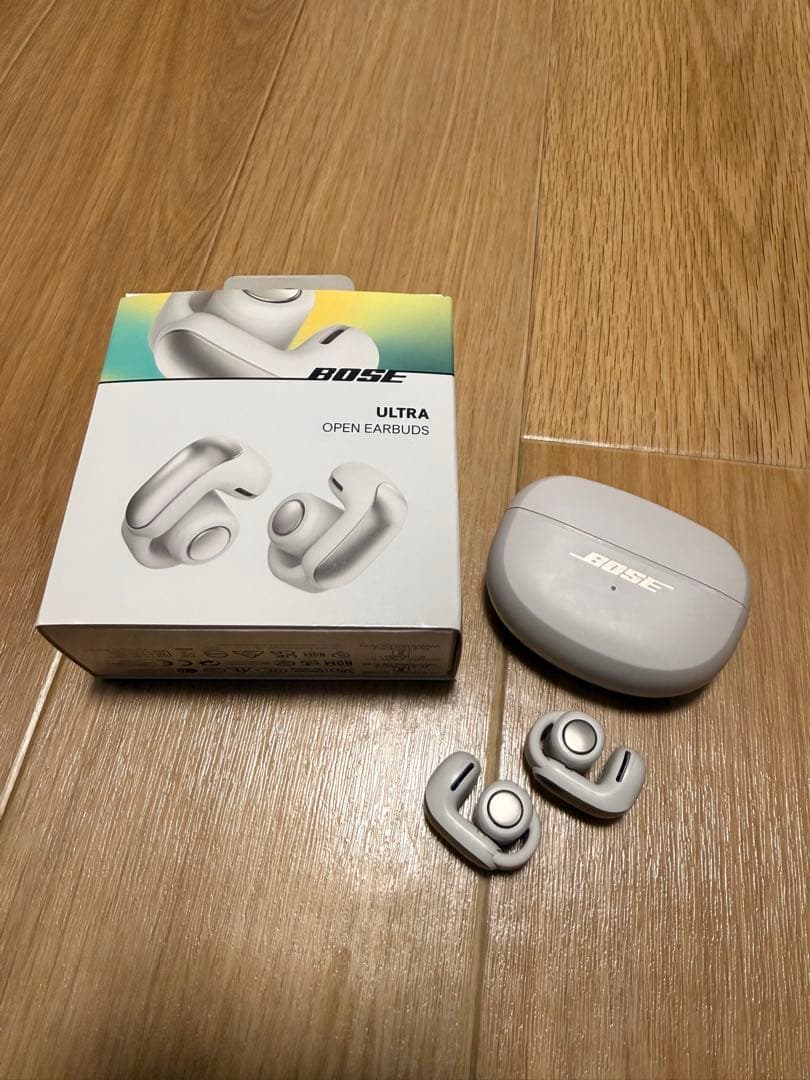 Bose Ultra Open Earbuds ホワイト 充電ケース付き