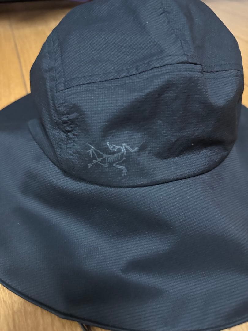 Arc'teryx Aeros Made Hat ブラック L/G-XL/TG