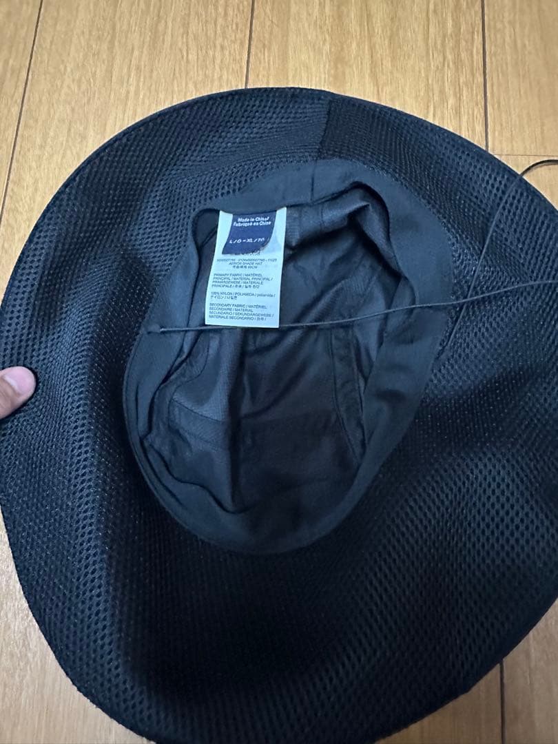 Arc'teryx Aeros Made Hat ブラック L/G-XL/TG