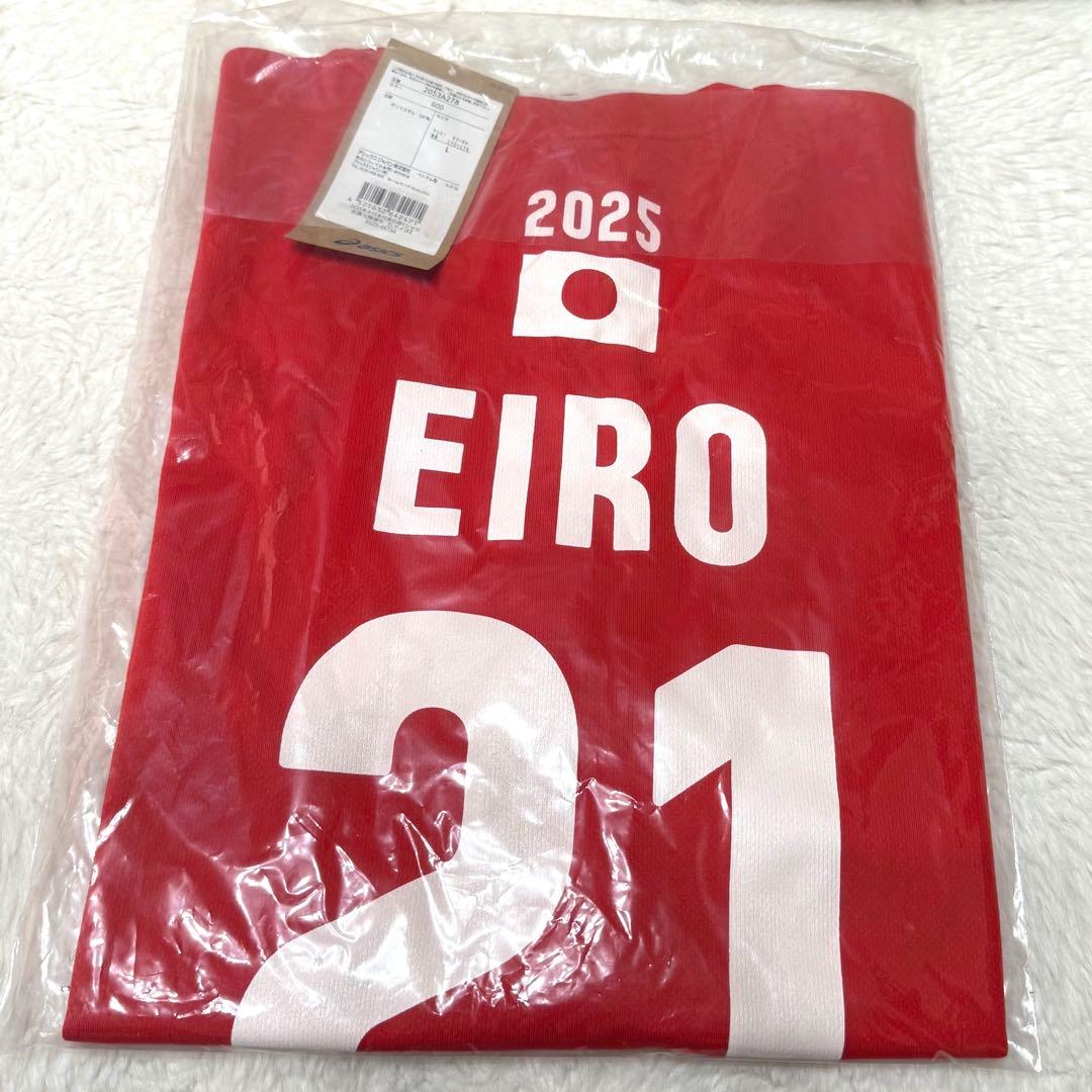 2025 男子バレー 日本代表 応援Tシャツ 永露元稀 L ネーションズリーグ