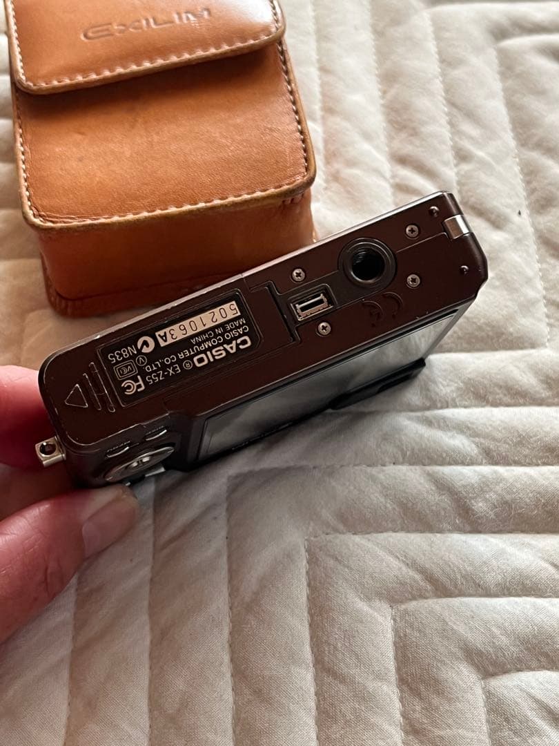 CASIO EXILIM EX-Z55と専用防水ケース