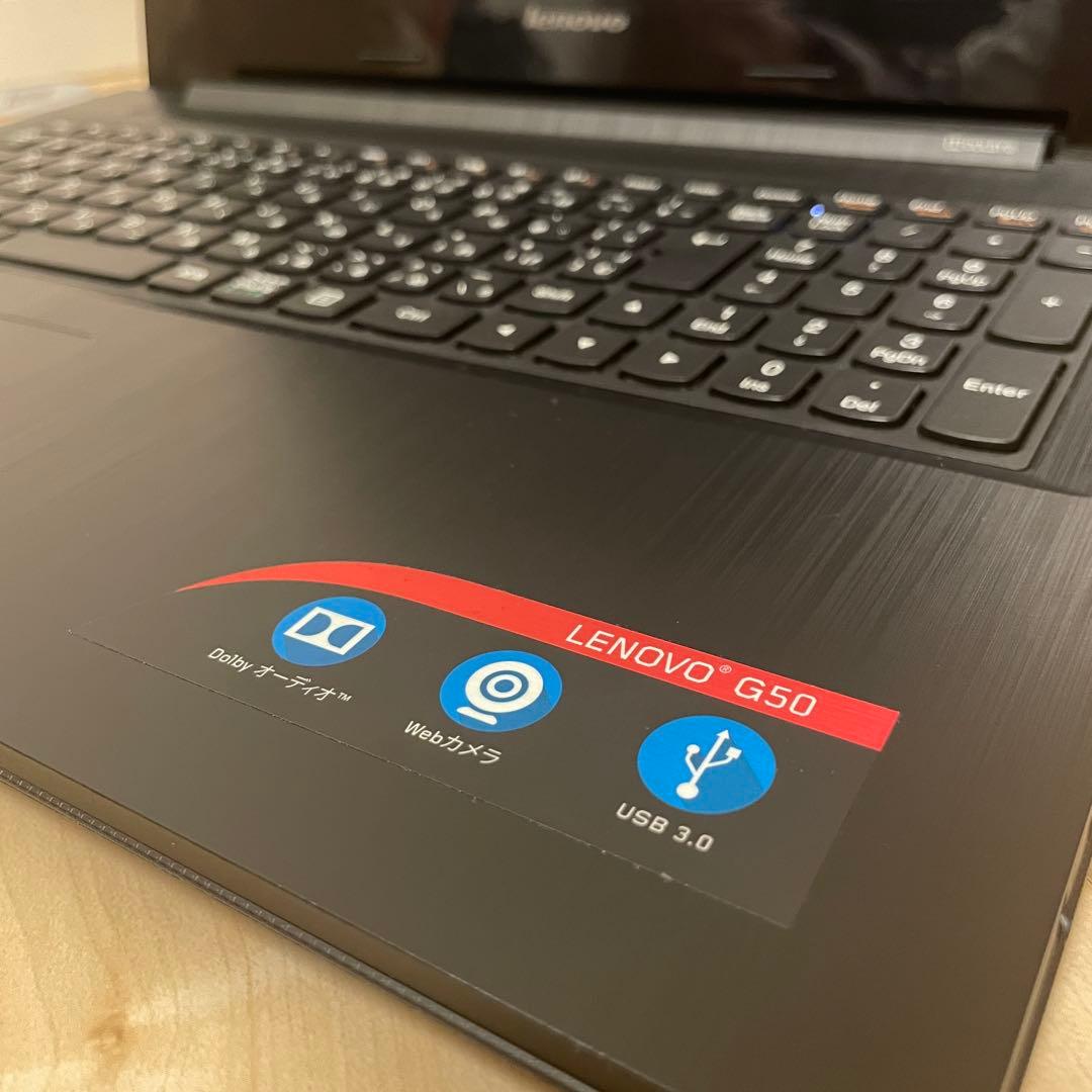 Lenovo G50-80 15.6インチ メモリ16G SSD256GB 現役